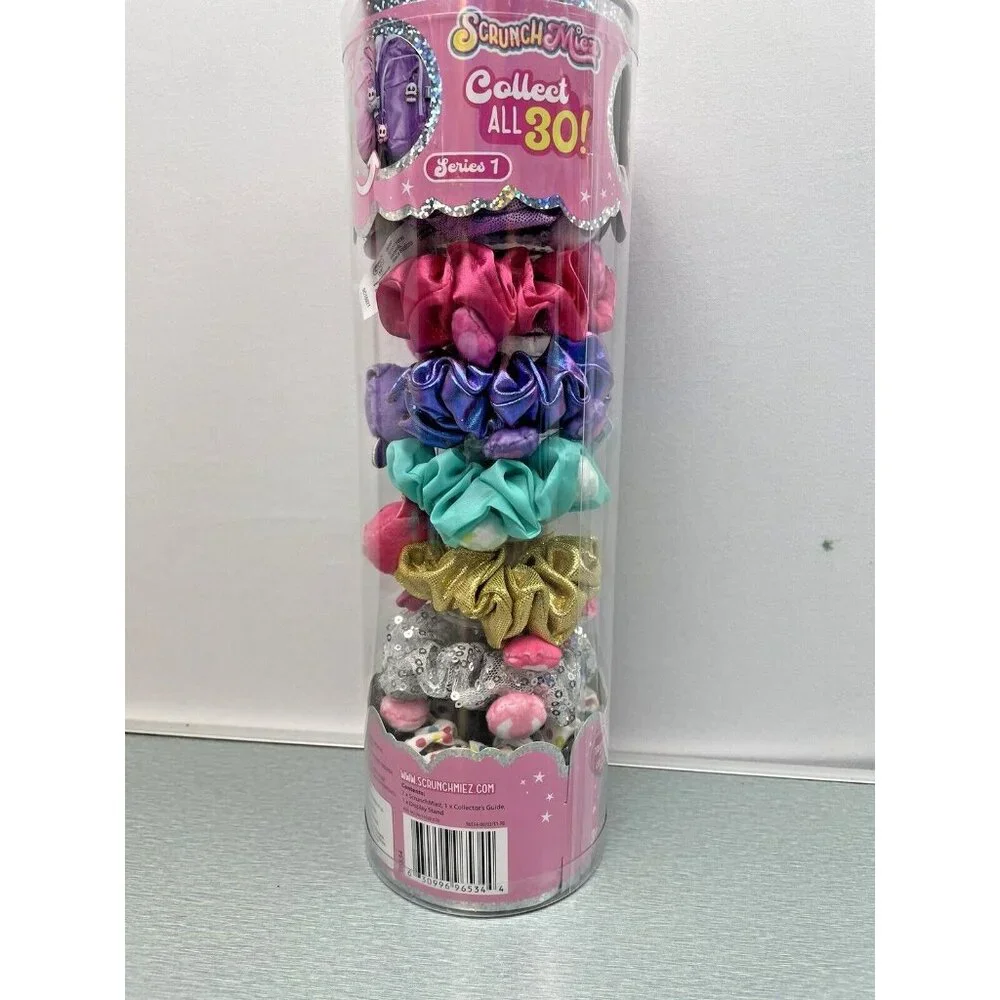 ScrunchMiez 7Pack -Exclusive Scrunchies -Transforms From Hair Scrunchie to Plush